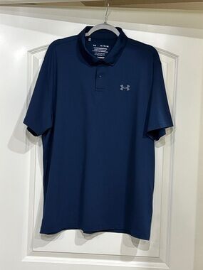 Under Armour Navy Blue Men's Polo Shirt